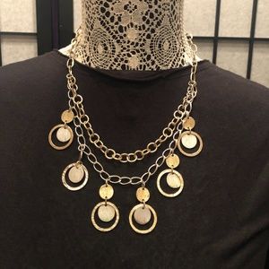 NY & Company Silver/Gold Necklace